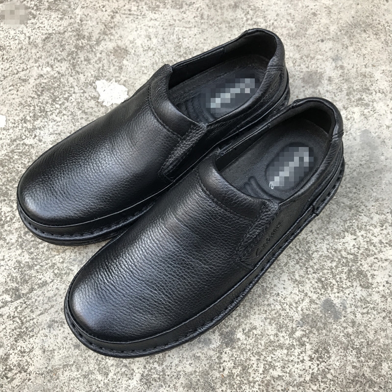 加肥加大码男鞋宽脚宽松真皮牛皮