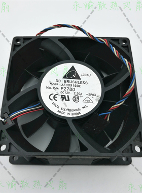 原装台达 AFC0912DE P2780 12V 2.5A 9038 4线暴力 增压散热风扇