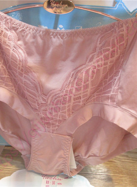 包邮娅筑T19中腰小平角舒适性感牛奶丝女式内裤(B19配套内裤)