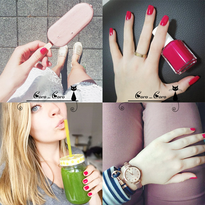 美国essie 指甲油 watermelon 水西瓜 127环保持久快干网红色