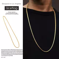 Single Chain 18K Gold Electroplating New Fashion Brand Men's and Women's Fashion Small Twist Gold Chain Hip Hop Single Necklace