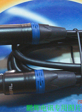 Choseal/秋叶原Q-803xlr卡侬公对母音频线话筒线平衡线0.5-30米