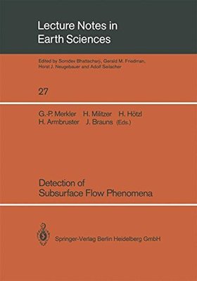【预订】Detection of Subsurface Flow Phenomena