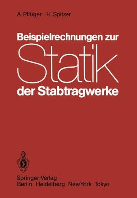 【预订】Beispielrechnungen Zur Statik Der St...