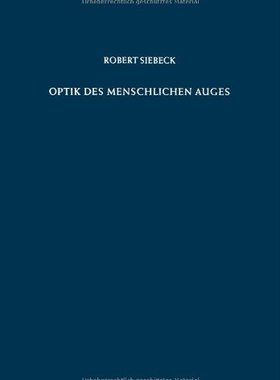 【预订】Optik Des Menschlichen Auges: Theori...