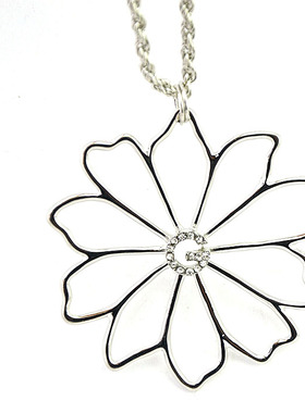 饰品时尚风百搭水晶毛衣链