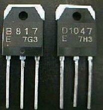 拆机正品大功率音响功放管 B817 D1047/ 2SB817 2SD1047一对2.2元