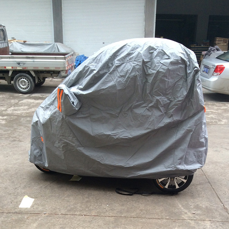 凯一路三轮半封闭植棉防水布车罩