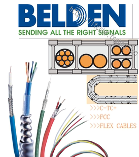 美国百通电缆线 单对屏蔽8761音频系统专用 BELDEN