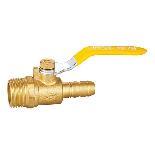 瑞格 502长柄外牙燃气球阀 燃气阀 4分 dn15