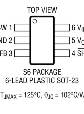 进口原装  LTC3400ES6 LTWK LTC3400BES6 LTUN LTC3400 现货