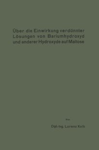 【预订】Uber Die Einwirkung Verdunnter Losun...