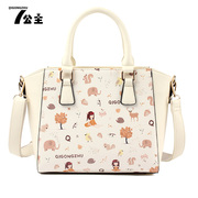 Princess Korean fashion autumn 2015 new wings with the bag cartoon women bags printed bags Messenger bags