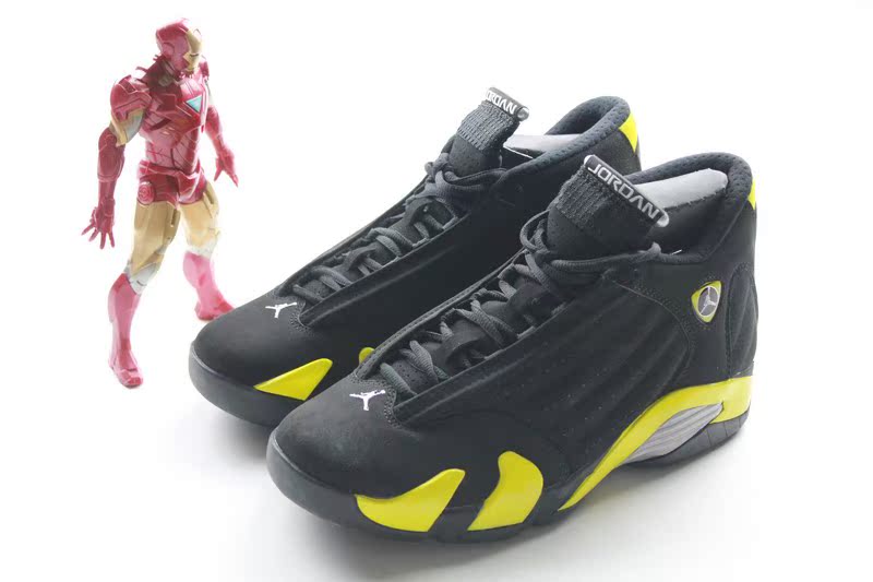 公司貨Air Jordan 14 Thunder 黑黃雷神 487471-070 AJ14 喬14