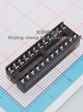 24P IC座 24P芯片座 DIP-24 芯片插座 DIP24 窄体 一管20支=4元