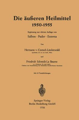【预订】Die Ausseren Heilmittel 1950-1955