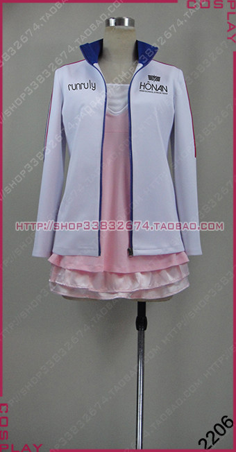 2206 cosplay服装 疾走王子 方南学园 运动服 樱井奈奈 新品