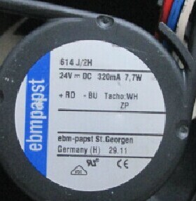 原装正品ebm-papst 614J/2H 24V 320mA 7.7W