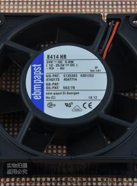 全新原装德国Ebm-PAPST风扇专售TYP 8414HR 8CM 24V 5.8W 8025