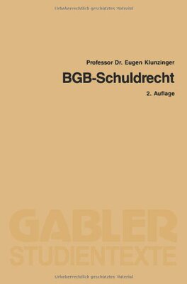 【预售】Bgb-Schuldrecht