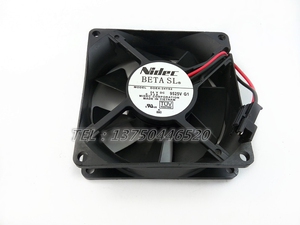 D08A-24TS2 Nidec 8025 24V 0.23A 8CM 8厘米 2线 变频器散热风扇