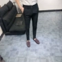 Phiên bản Hàn Quốc của quần phù hợp với quần nam mới Slim Slim Anh kinh doanh miễn phí nóng quần tây nam quần dài chân quần - Suit phù hợp các mẫu quần tây nam đẹp