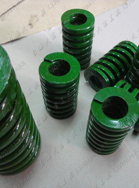 量大优惠 压簧磨具弹簧 绿色50*50-300不锈钢击锤弹簧螺旋减振器