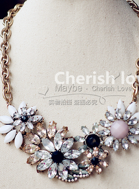 【亦许家】欧美宫廷复古韩国奢华女闺蜜夸张年会礼服精美项