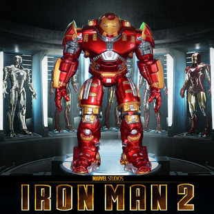 复仇者联盟 反浩克钢铁侠可动人偶头盖可开 模型玩具六一礼物