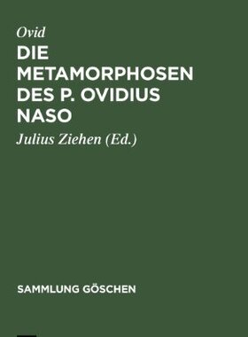 【预售】Die Metamorphosen Des P. Ovidius Naso