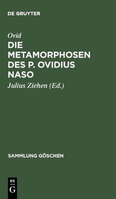 【预售】Die Metamorphosen Des P. Ovidius Naso