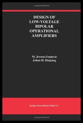 【预售】Design of Low-Voltage Bipolar Operational Amplifi