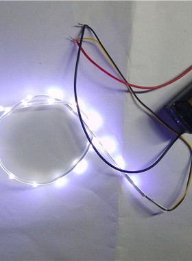 宠物照明灯LED0805灯条可任意弯曲造型3V软灯带3mm沙盘12V细灯条