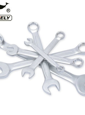 Wately威特力 6-32mm铬钒钢两用扳手 开口 梅花 双头 双用 扳手