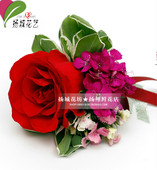 扬城花坊婚礼胸花庆典胸花定制鲜花扬州江都高邮仪征宝应速递