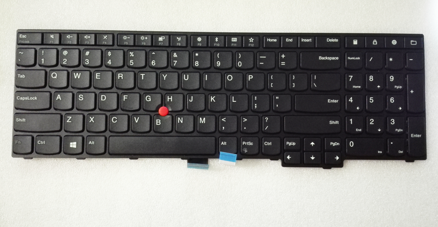适用于联想 lenovo thinkpad e570  e575笔记本键盘不带背光
