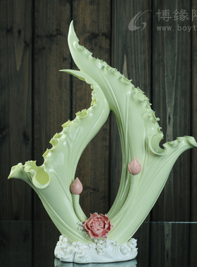 和谐陶瓷花瓶软装饰礼品摆件