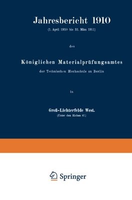 【预订】Jahresbericht 1910: Koniglichen Mate...