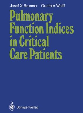 【预订】Pulmonary Function Indices in Critic...
