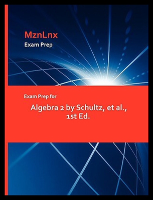 【预售】Exam Prep for Algebra 2 by Schultz, ...