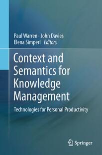 and Context Semantics for ... Knowledge 预售