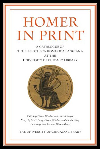 【预售】Homer in Print: A Catalogue of the Bibliotheca Ho