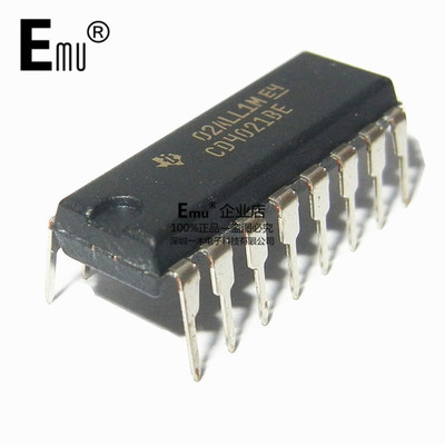 Emu丨CD4021BE CMOS 8级静态移位寄存器 直插DIP16