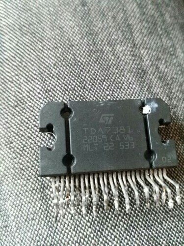 TDA7381 ZIP25 汽车音响功放ＩＣ芯片IC