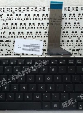 ASUS全新原装US华硕pro554u X555 A555 X553 K555笔记本键盘X503M