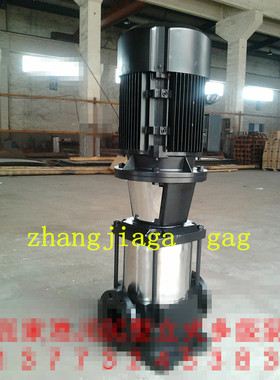 张家港工业锅炉给水峰超型因达型QDL/JGGC12.5T不锈钢立式多级泵