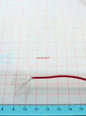 10米红色 1007 18AWG18号18# 80℃ 300V 电线 电子线 线材 导线