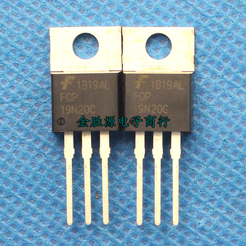 N沟道 MOS场效应管 FQP19N20C F1P19N20C TO220 功率三极管 原装