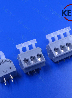 科发KEFA KF243 1P2P3P4P5P免螺丝可拼接快速接线端按压式PCB5.0m