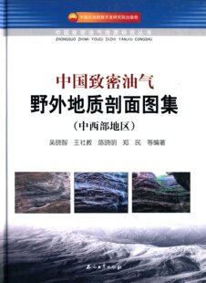中国致密油气野外地质剖面图集 中西部地区  新书 石油工业出版社9787518303076